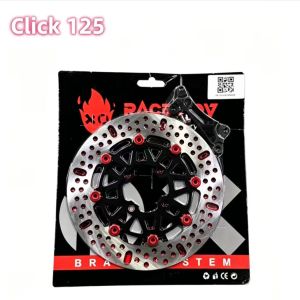 Big Disc 260MM Click 125 V2/Click 150/beat V3 4/5Holes With Bolts And Bracket Made in Thailand GT68