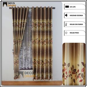 gorden ruang tamu mewah tebal/gorden jendela minimalis terbaru /gorden blackout import premium