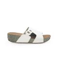 Dlafeet Sandal Wedges Wanita Cintya White. 