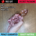 Blooming Butt Glass Anal Butt Plug Sex Toy. 