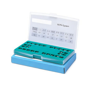 1Box Orth///dontics Active Self-Ligating Brac***kets Monoblock With B-u-c-c-al Tubes