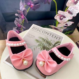 Sepatu bayi perempuan docmart pita mutiara lucu