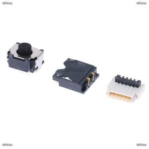 [COD] shiou ช่องต่อแบตเตอรี่แบบเลื่อนจอยสติ๊ก SL SR L ZR ZL NFC พอร์ตสายอ่อนใช้ได้กับเก้าเทนสวิตช์จอยสติ๊ก