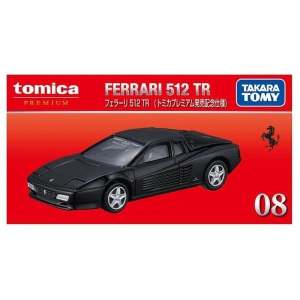 Mô Hình Siêu Xe Ferrari 512 TR Quyền Lực - Tomica Premium No.08 (Màu Đen)