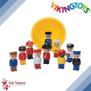 Viking Toys Figures 7cm - Set of 10 in Mini Bucket