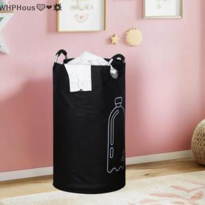 WP💓💛💖 Large Capacity Empty Bottle Storage Basket With Aluminum Handle 82L Wastewater Bottle Collector Bag Folding Recycling Bin