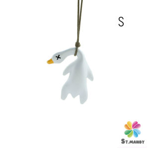 MD เป็ดเปลี่ยนสีเมื่อโดนแสงพระอาทิตย์ พวงกุญแจห้อยกระเป๋า 1 ชิ้น   แขวนเป๋านักเรียน เครื่องประดับรถ Duck keychain