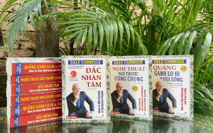 Sách - combo 3c - Đác nhân tâm + Nghệ thuật nói trước công chùng + Quẳng gánh lo đi (khổ nhỏ bìa mềm)