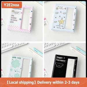 【Local shipping】 Phim hoạt hình gian hàng ảnh khung ảnh gian hàng Album cho 40 pcs 2x6 inch ảnh dải đánh dấu 20 pcs 4x6 4R ảnh chủ 40 trang