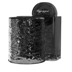 Suction Toothbrush Holder with Toothbrush Cup Drill Free Bathroom Organizer Acrylic Shower Caddy