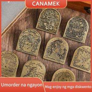 CANAMEK 8 Styles 1 Pc Metal Clip Long Tail Clip European Vintage Ledger Clip Bill Clip Scrapbooking Material Handmade Diary Album