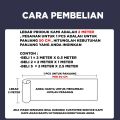 Paus Biru - KARPET LANTAI VINYL ROLL TEBAL 0.7 MM DECORASI LANTAI 50CM| METERAN 2 M. 