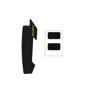 OPBWQH Cycling Part Cycling Care Anti-scratch Protective Film Black Waterproof Bike Frame Sticker Bike Protective Stickers Chain Protective Sticker Bike Frame Protector