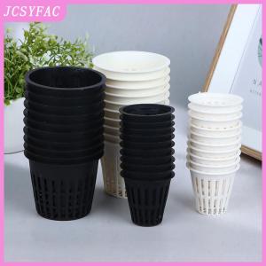 JCSYFAC 10Pcs 2 Inch 3 Inch Grow Orchids Hydroponics Cups Planting Mesh Pot Soilless Net Basket Slotted Colonization Container