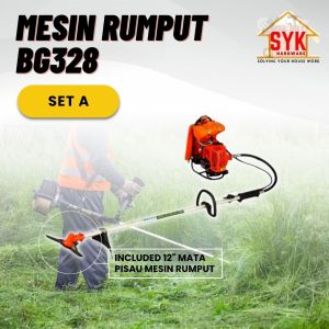 SYK Tanika/Taneka/Izuko/Bossman/FR301 Backpack Brush Cutter Backpack Grass Trimmer Mesin Potong Rumput Mesin Rumput BG328