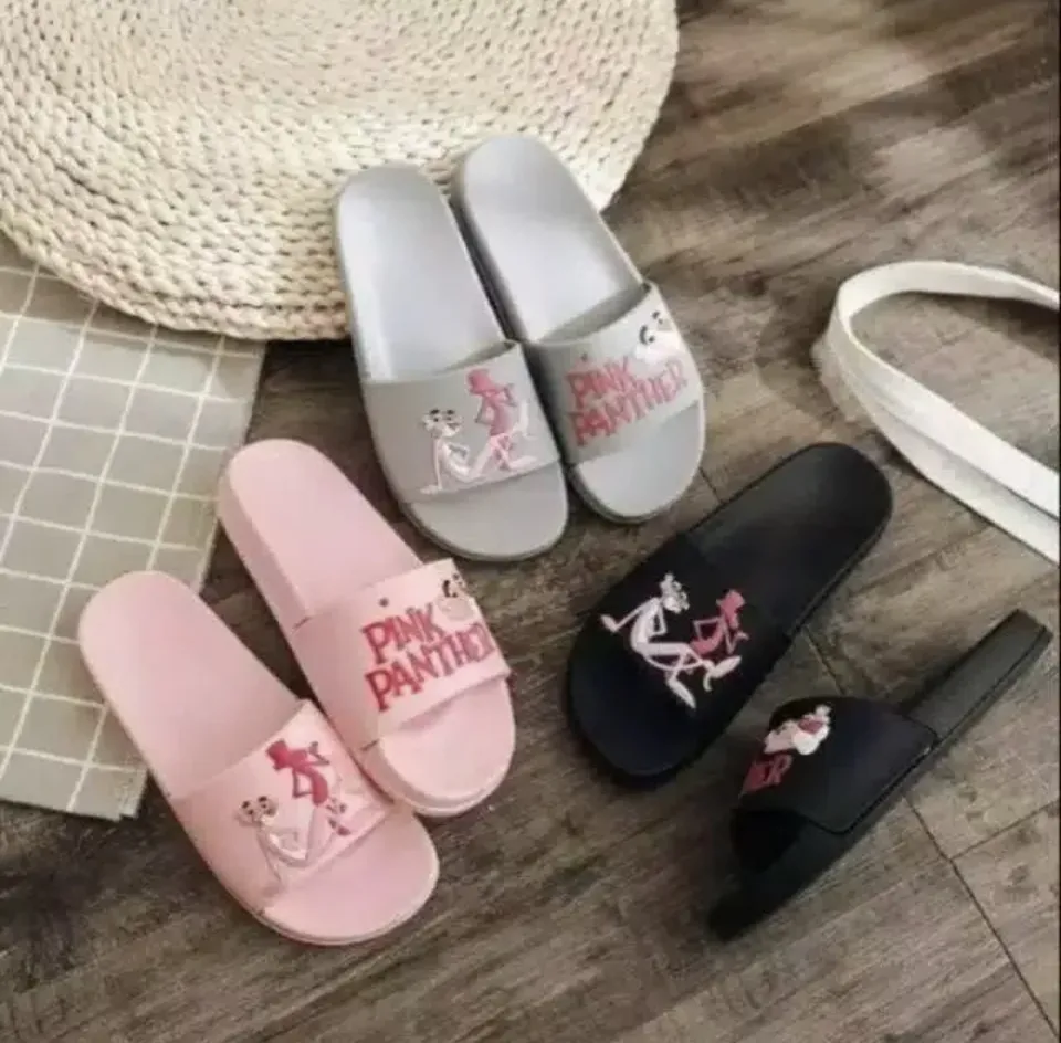 Disney Pink Panther Summer Sandals PVC Flip Flops Slippers Shoes for Girls  35 for sale online | eBay