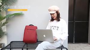 พร้อมส่ง ฟังก์ชันหลากหลาย usb กระเป๋าเป้สะพายหลังสำหรับแล็ปท็อปที่มีพอร์ตชาร์จ ขนาดใหญ่ ความจุสูง สำหรับผู้ชายและผู้หญิง