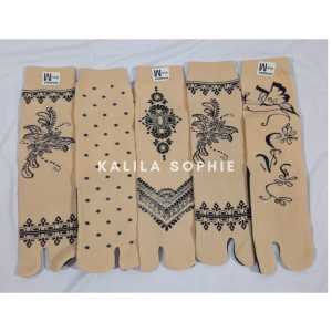 KAOS KAKI WANITA JARI JEMPOL 3 PASANG