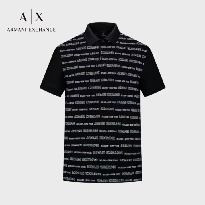 2023 New Fashion New Armani Exchange Men s Polo Collar Short