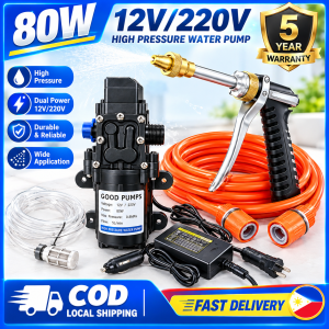NEW+Portable Car Washer Guns Pump High Pressure Cleaner Electric Cleaning Auto Device Car Care Portable Washing Machine12V Washer gun Irrigation Water Pump Jet Wash Cleaner Hose Van Kit Garden Water Guns