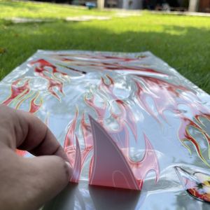 Striping Vario 125 FI KZR Sticker Honda Vario Fi Sudah Cutting Stiker Variasi Transparan Super Glosy