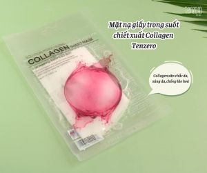 Mặt nạ dưỡng ẩm sáng da cấp nước Tenzero Solution Moisturizing Sheet Mask 25ml