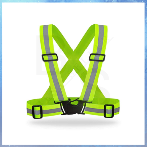 Safety Reflective Vest Strap Adjustable Safety Warn Vest Strap High Visibility
