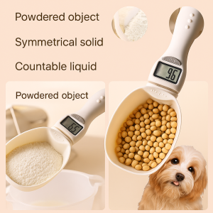 Thousands of household pet dog food scale electronic scale handle spoon scale large spoon nutrition