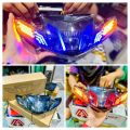 Choá đèn Dyno 2 tầng sirius 50/110cc chính hãng - ốp sihello. 