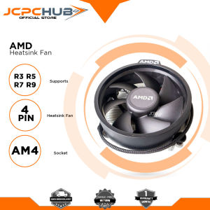 AMD Ryzen Original Heat Sink Fan ( HSF ) 4 PIN can Support R3 R5 R7 R9 CPU  Socket AM4 Motherboard