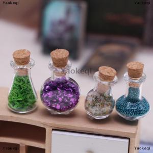 [COD] Yaokeqi 1Set 1:12 Dollhouse Miniature Simulation Magic Potion Ore Bottle Furniture Home Model Decor Toy Doll House Accessories