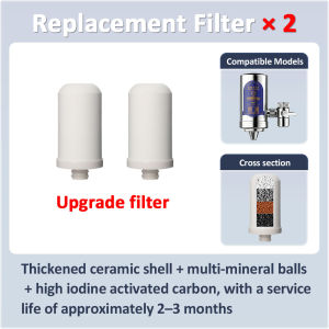 TROUWIDS Faucet Water Purifier Kitchen 7 Layer Tap Water Filter Physical Filter