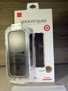 XUNDD PRIVACY FULL Screen Protector Tempered Glass EASY INSTALL IPHONE 16 PRO MAX 15 PRO 14 PRO 13