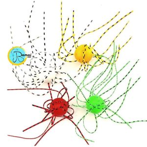 Umpan pancing karet Fire ball cumi gurita ubur ubur target ikan besar