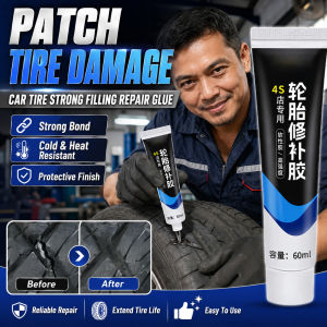 Car Tire Repair Glue Instant Puncture Fix Tyre Sealant Emergency Tire Repair Adhesive Rubber Gap Filler Automotive Wheel Maintenance Supply Portable Car Repair Accessory