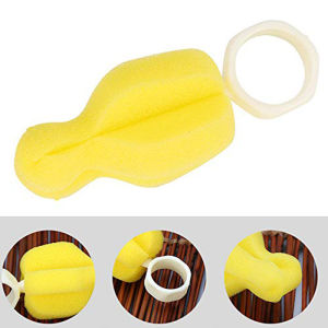 Berus Cuci Puting Teat Bottle Brush Milk Cup Teats Nipple Brush Sponge Plastic Cleaning Feeding Bottle Dummy Nipple BrushesPencuci Berus Botol Susu Baby