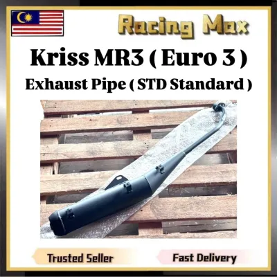 STD Standard Exhaust Muffler Pipe Assy Modenas MR3 Kriss110 Kriss 110 Euro3 Euro 3 Ekzos Exzos Ejos Paip ( No Cover )
