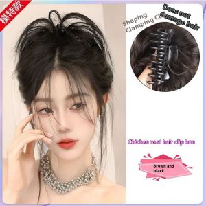 DAIMEISHU กิ๊บติดผมมีสไตล์สำหรับผู้หญิงคลิปผมหางม้าสูงกิ๊บติดผมอินเทรนด์สำหรับฤดูร้อน