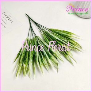 Aksesoris Grass Gerigi Cabang 5 Artificial - Gerigi Rumput Garpu Rumput Tanaman Rumput Buatan Plastik untuk Dekorasi Cafe Dekorasi Rumah dan Dekorasi Pelaminan atau Dekorasi Wedding Import Aritifisial Premium Termurah Palsu Plastik