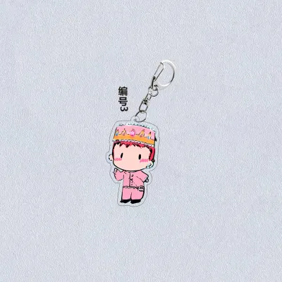 clu BIGBANG G-DRAGON POWER Acrylic Keychain Student Backpack Pendant Bag Daisy Accessories ulc