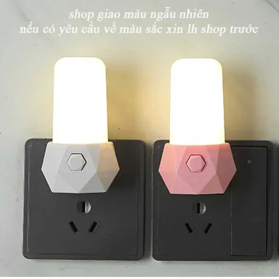 [hcm]đèn led đèn ngủ cảm biến ánh sáng hoặc công tắc cyx