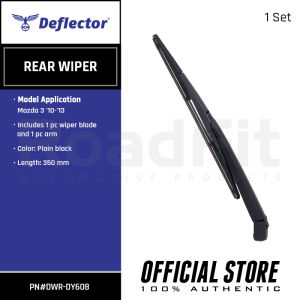 DEFLECTOR Rear Wiper for Mazda 3 10-13 350mm 1PC DWR-DY608