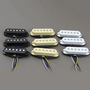 1Pc Single Coil Pickup Guitar Bridge Pickup 55mm Alnico 5 6-7K for Electric Guitar Bridge Parts Guitar Pickup
