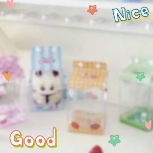 Strawberry Design Baby Storage Bag with Zipper | PVC Material for Outings and Baby Item Organization | Decorative Display Pouch for Nursery and Personal Use | Free Shipping Singapore