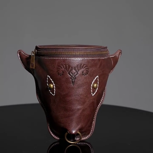 Thắt lưng túi Túi đeo thắt lưng túi đeo hông da Thời Trung Cổ Da Túi điện thoại di động holdre Bao da larp Phục Hưng trang phục