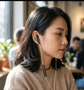 Tai Nghe Chống Ồn Loa Kép 4D Extra Bass SRA8 bass mạnh siêu trầm