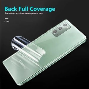 SAMSUNG M34 5G M54 5G M33 5G M53 5G M62 ANTI GORES BELAKANG HYDROGEL CLEAR BACK BENING TRANSPARAN SKIN GARSKIN ANTI JAMUR PELINDUNG BELAKANG