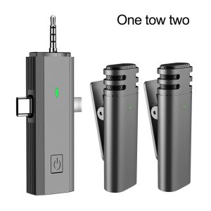 ♥Giới Hạn Miễn phí vận chuyển♥3 trong 1 không dây Micro Dây chuyền thông minh giảm tiếng ồn Mic cho iPhone Type-C 3.5mm jack điện thoại thông minh máy ảnh SLR PC