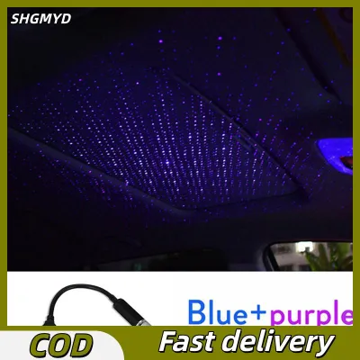 SHGMYD โรแมนติก LED Starry Sky Night Light 5V USB Powered Galaxy Star โคมไฟโปรเจคเตอร์