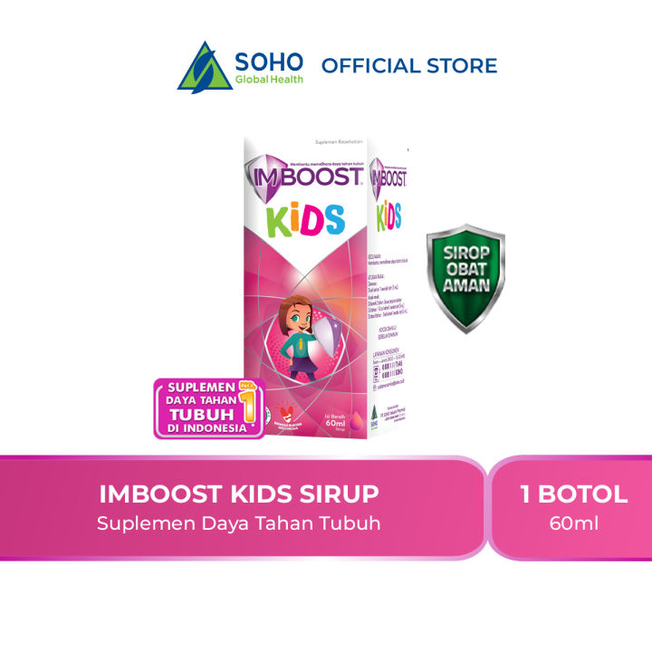 Imboost Kids Syrup Daya Tahan Tubuh - 60ml